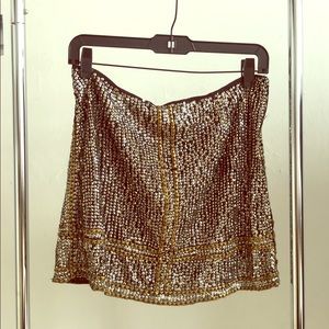 Urban outfitters sequined skirt